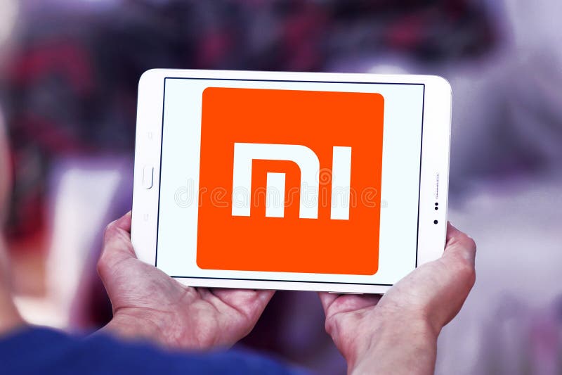 Logo de société d'électronique de Xiaomi photographie stock Logo de société d'électronique de Xiaomi photographie stock