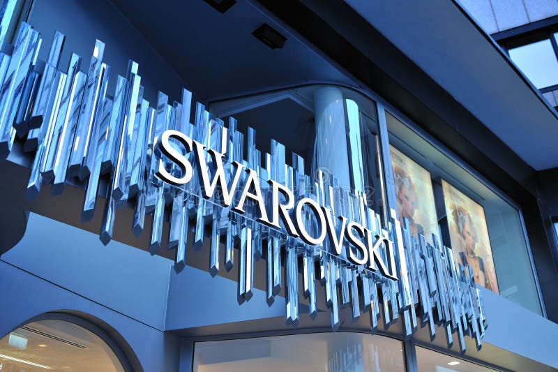 Logo De Swarovski Photographie éditorial Image Du Intérieur 22171872