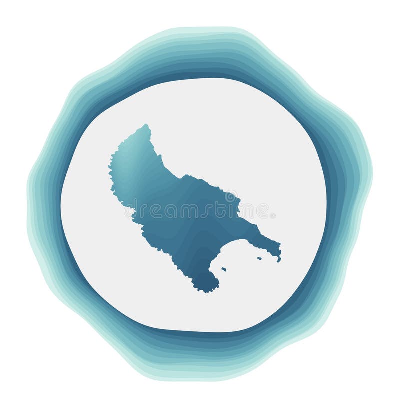 Logo dell'isola di Zakynthos. royalty illustrazione gratis