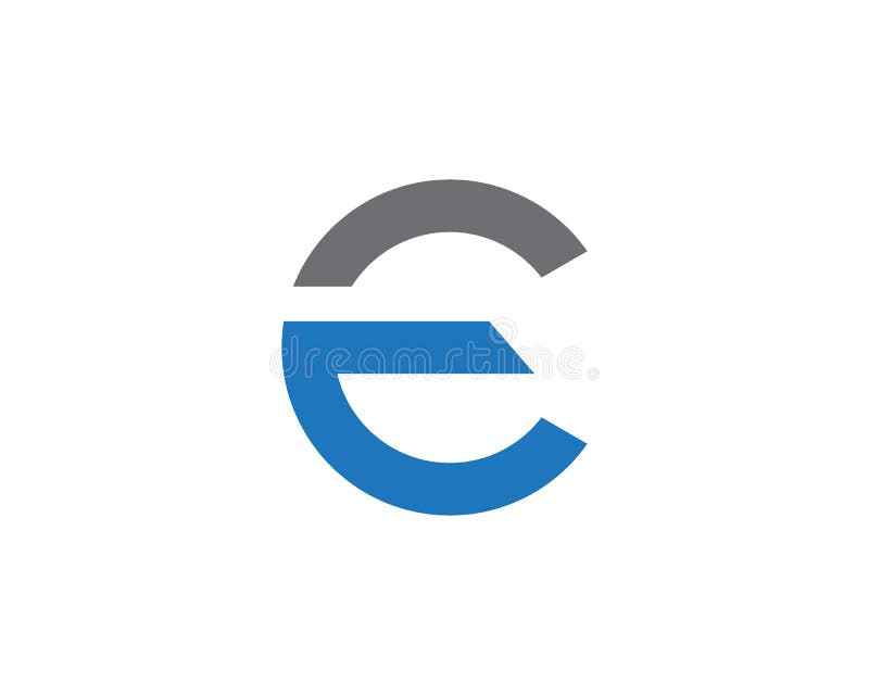 Logo della lettera di E