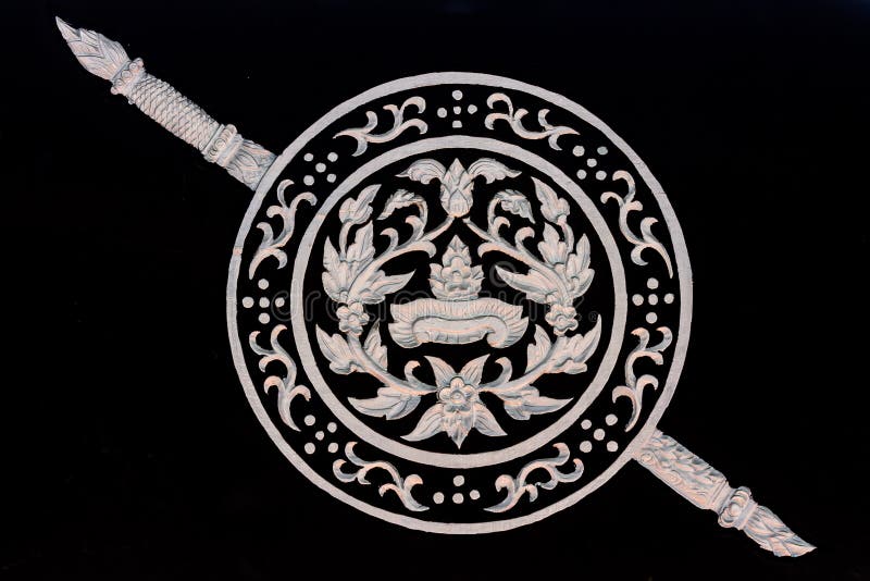 Logo der königlichen thailändischen Polizei lizenzfreie stockfotografie Logo der königlichen thailändischen Polizei lizenzfreie stockfotografie