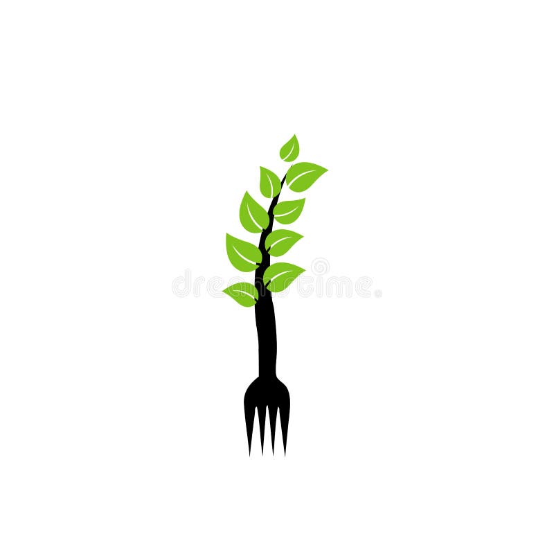 Logo des biologischen Lebensmittels vektor abbildung Logo des biologischen Lebensmittels vektor abbildung