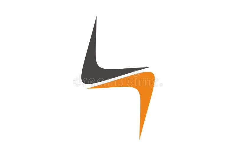 Logo design royalty free illustration Logo design royalty free illustration