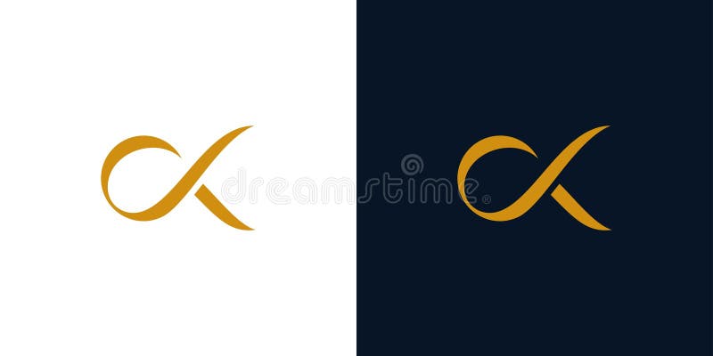 Logo-Design für luxuriöse ck-Initialen