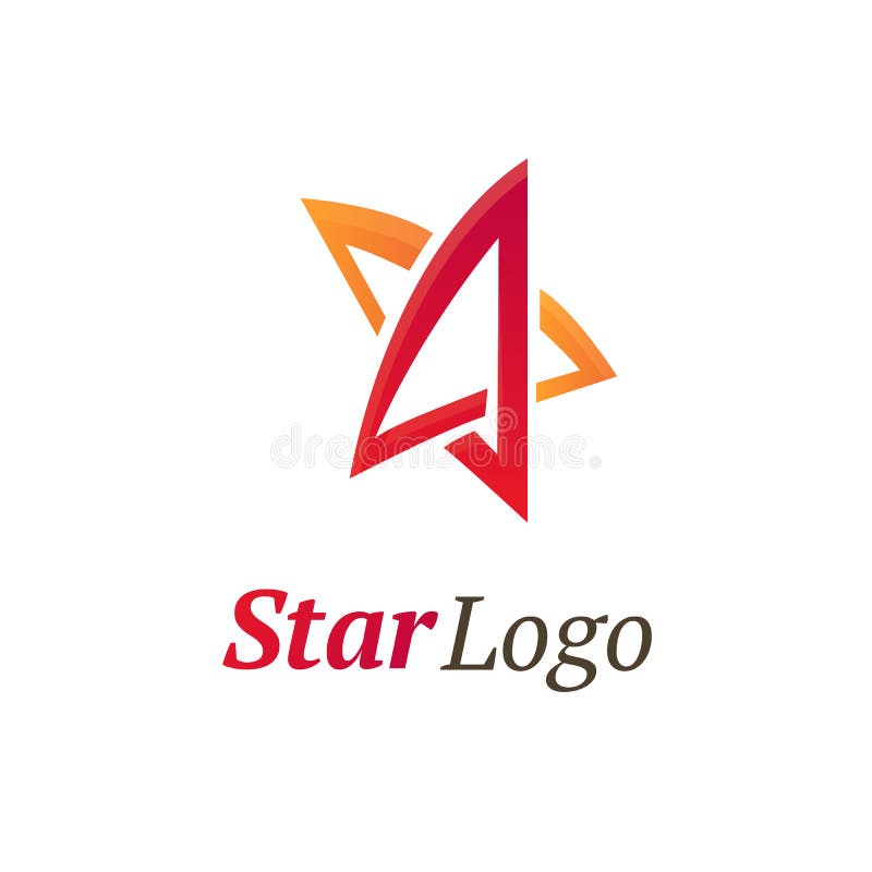 Logo design star vector template vector illustration