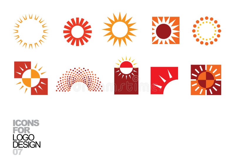 Logo design vector elements 07 stock illustration
