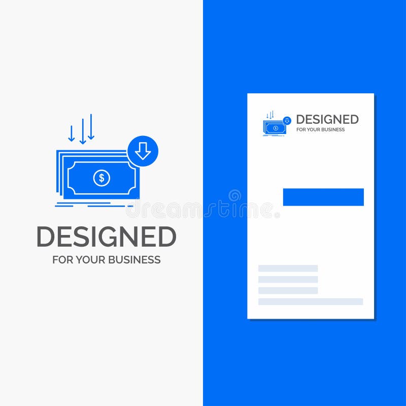 Logo di affari per l'affare, costo, taglio, spesa, finanza, soldi Modello biglietto da visita/di affari blu verticali illustrazione vettoriale Logo di affari per l'affare, costo, taglio, spesa, finanza, soldi Modello biglietto da visita/di affari blu verticali illustrazione vettoriale