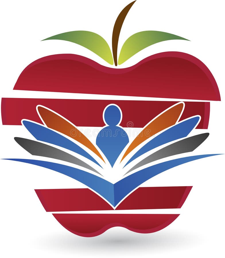 Logo di educazione sanitaria illustrazione vettoriale