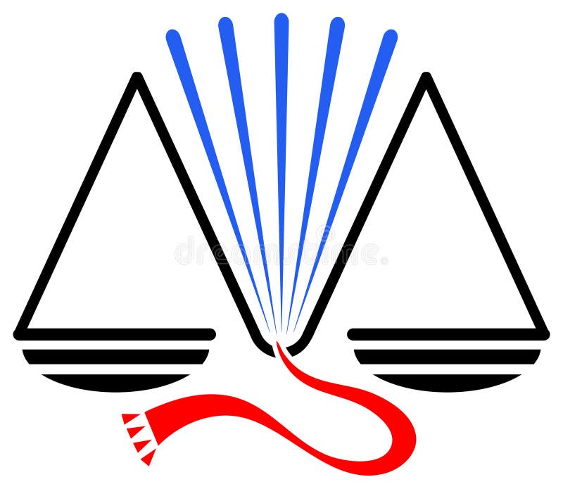 Logo di formazione di legge royalty illustrazione gratis