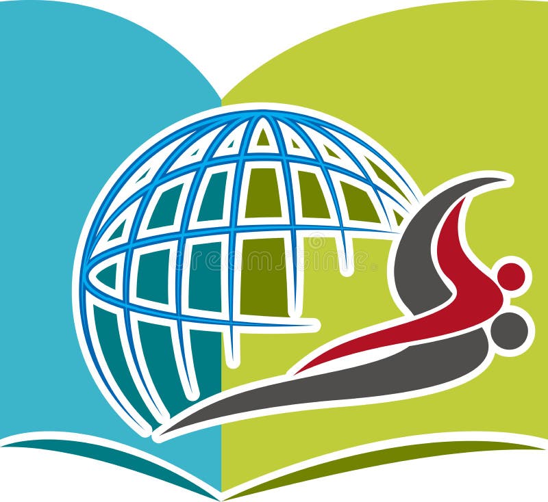 Logo di istruzione illustrazione vettoriale