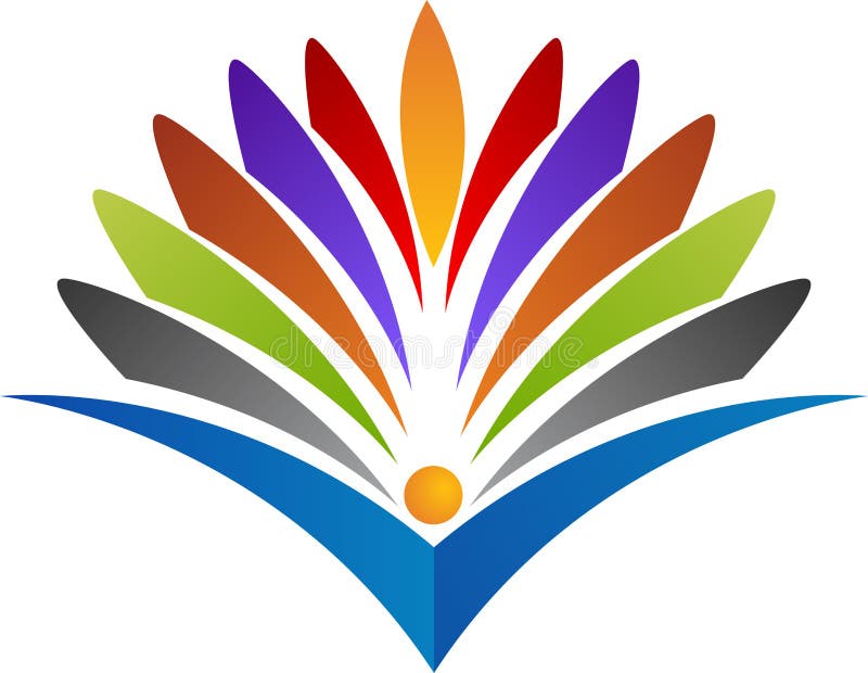 Logo di istruzione illustrazione di stock