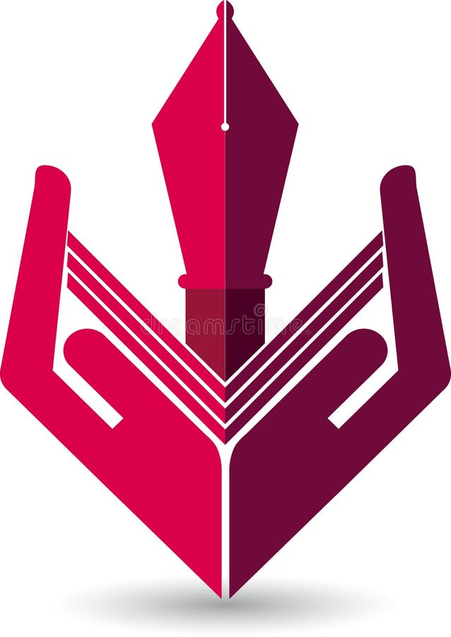 Logo di istruzione di cura illustrazione di stock