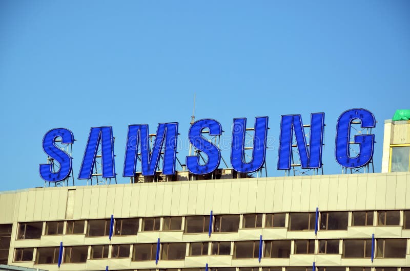 Logo di Samsung immagini stock libere da diritti