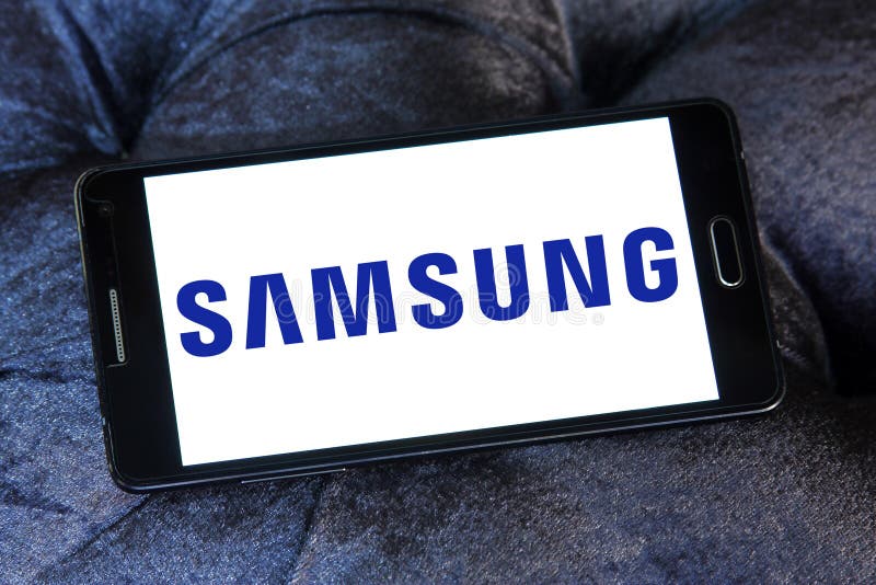 Logo di Samsung fotografia stock libera da diritti