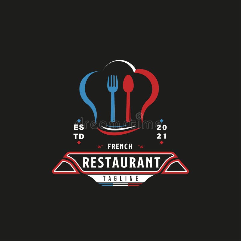 Logotipo Do Restaurante Alimentar Espanhol. Símbolo De Bandeira De Espanha  Com Garfo De Colher E ícones De Faca. Logótipo Premium Ilustração do Vetor  - Ilustração de cozinhar, espanha: 228322857