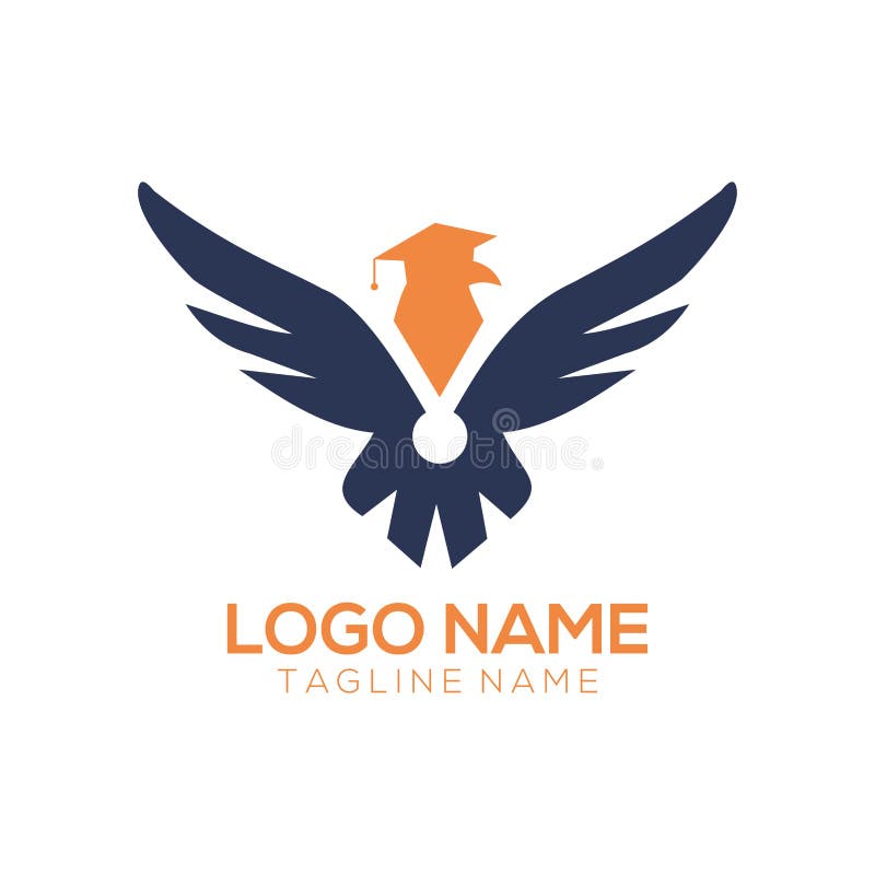 Logo ed icona di istruzione illustrazione vettoriale
