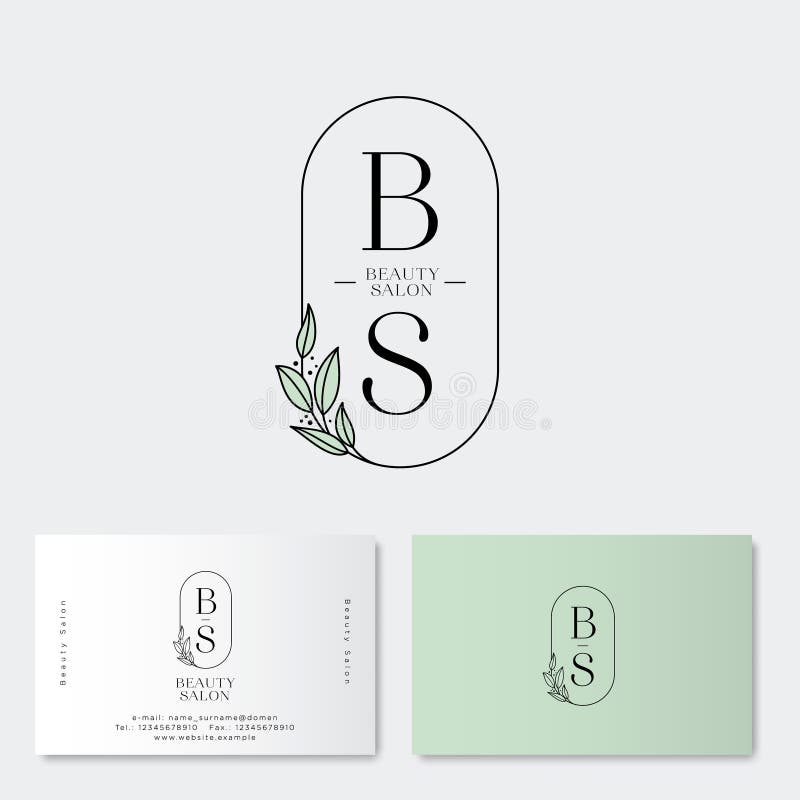 Logo ed identità del salone di bellezza Monogrammi di S e di B Emblema di abbigliamento o di biancheria femminile Icona rotonda e royalty illustrazione gratis Logo ed identità del salone di bellezza Monogrammi di S e di B Emblema di abbigliamento o di biancheria femminile Icona rotonda e royalty illustrazione gratis