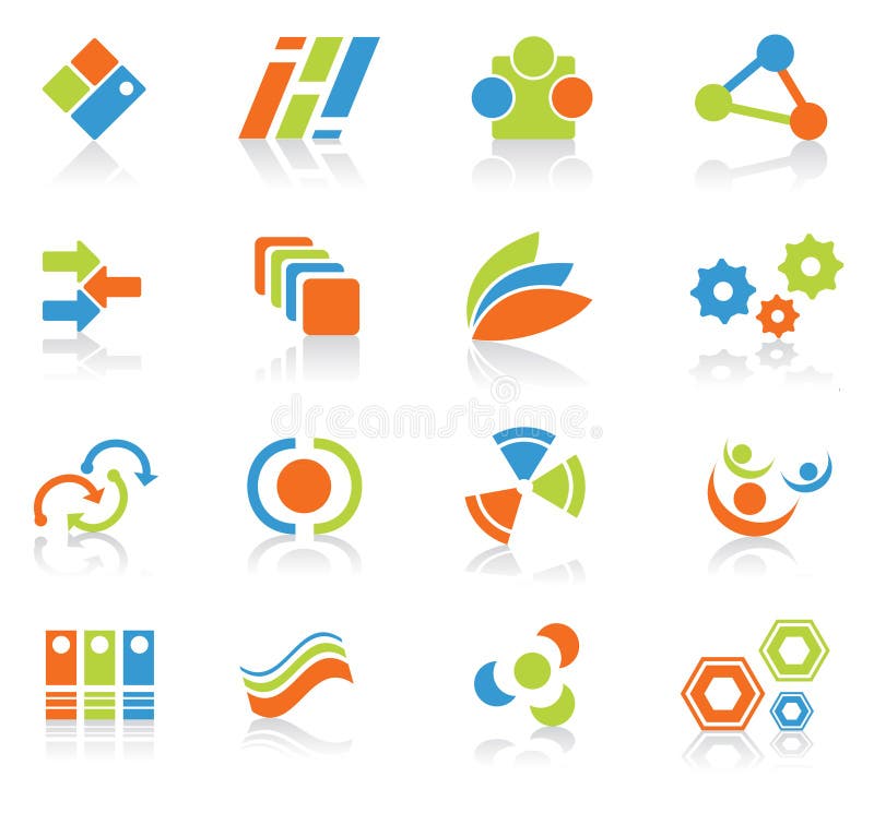 Logo elements vector illustration