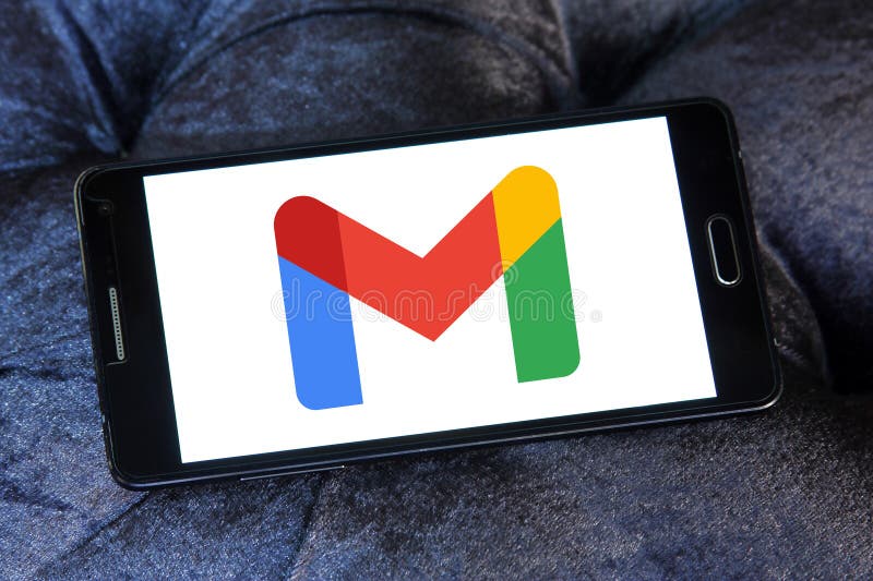 google Gmail app logo stock photo