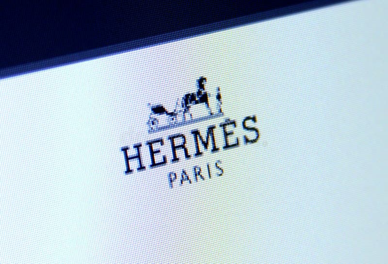 Hermes logo editorial photo. Image of mobile, hermes - 298203731