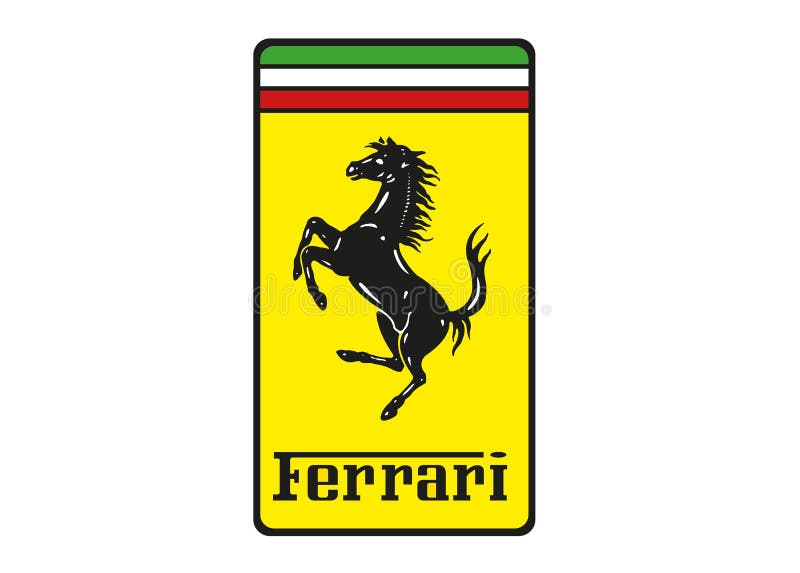 Ferrari Logo Sports Decals Stickers