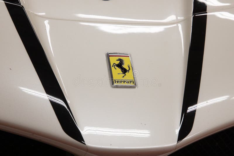 Logo Ferrari fotografia stock Logo Ferrari fotografia stock