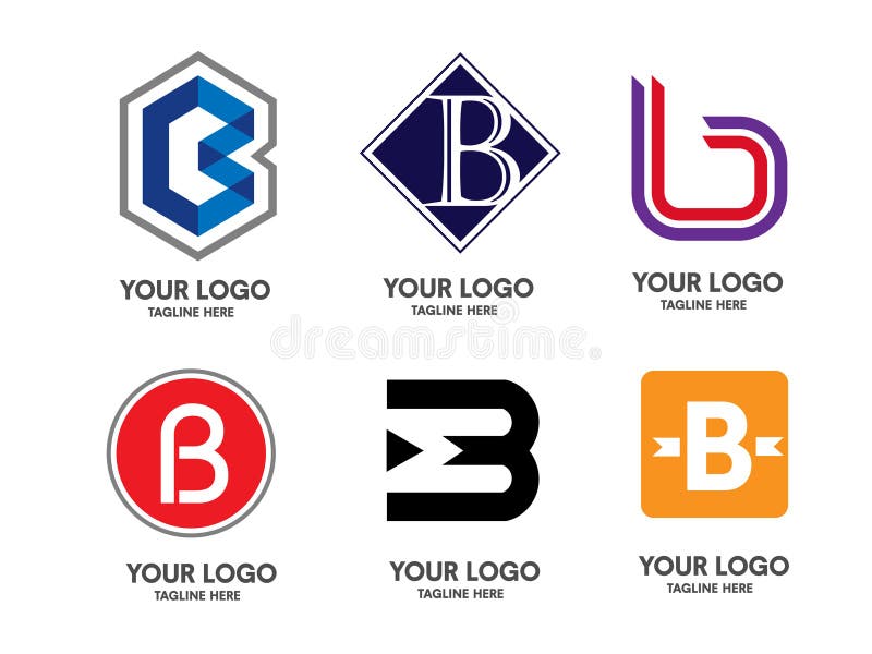 Logo för bokstav B