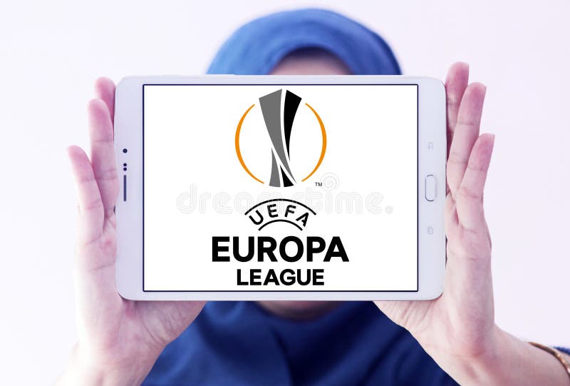 Logo för Uefa-europaliga arkivbild