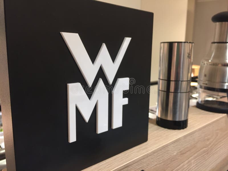 Logo of the German Company WMF Editorial Stock Photo - Image of berlin,  cutlery: 108724353