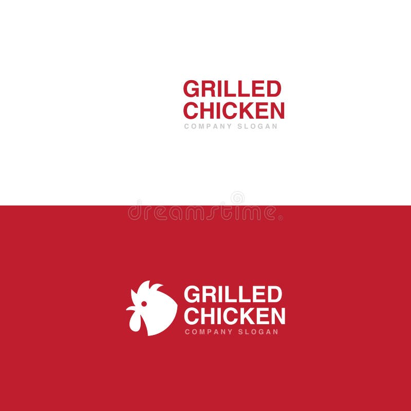 Logo grilled chicken restaurant