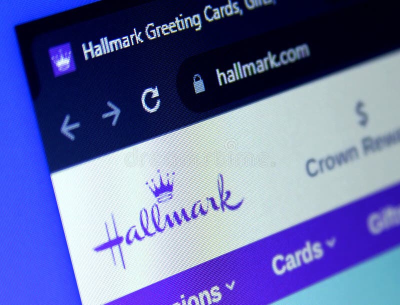 Hallmark Cards Store at Central Station, Hong Kong Editorial