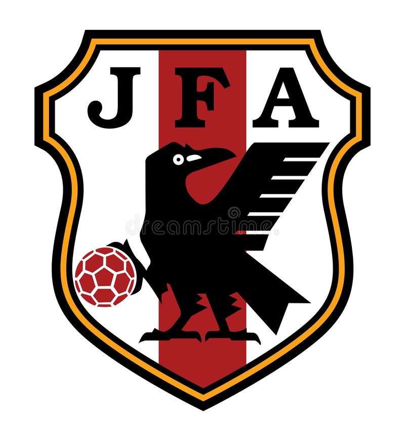 Logo Of Japan Football Club Stock Vector Image 41868092
