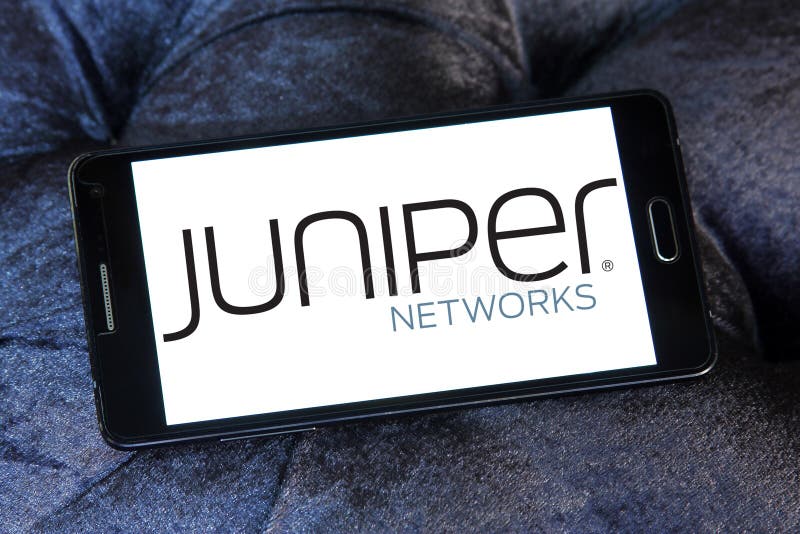 Juniper Networks Company Logo Editorial Photography - Image of develops