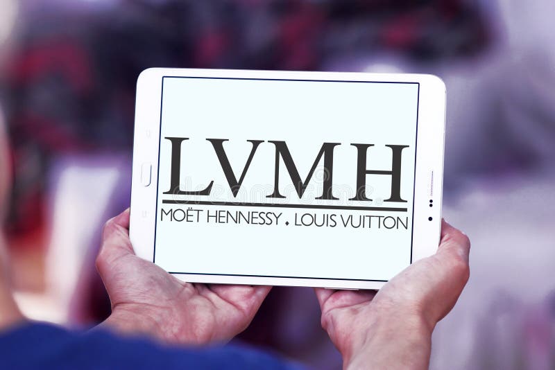 LVMH Luxury Goods Company Logo Editorial Image - Image of goods
