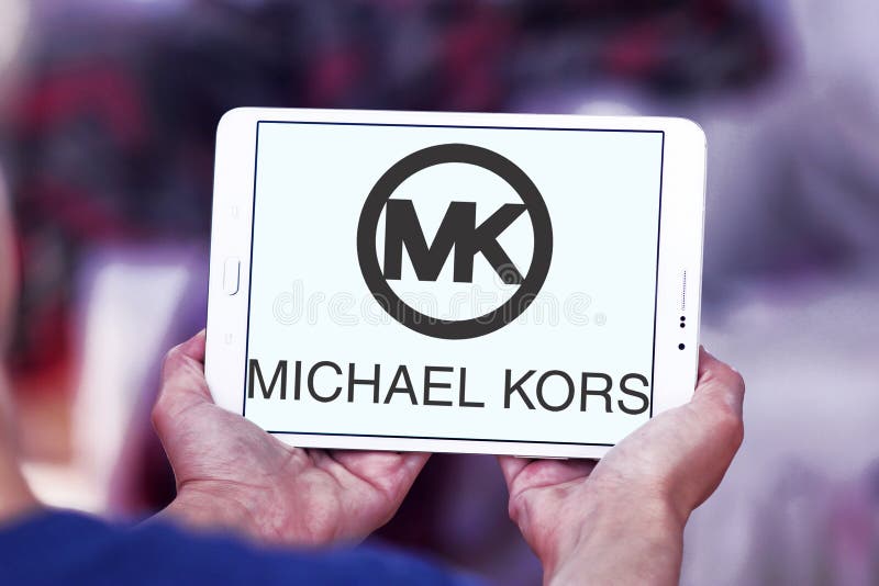 Michael Kors brand logo editorial stock photo. Image of icon