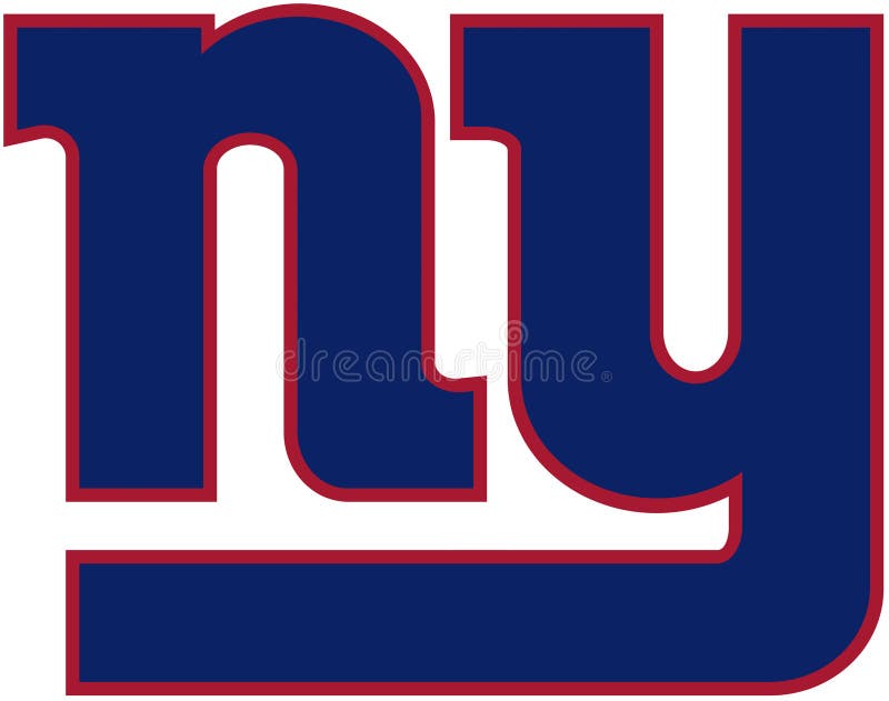 The logo of the New York Giants Football Club. USA.