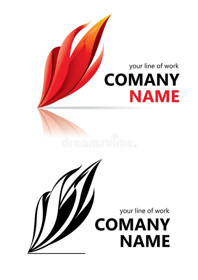 Logo. Nom de compagnie illustration libre de droits Logo. Nom de compagnie illustration libre de droits