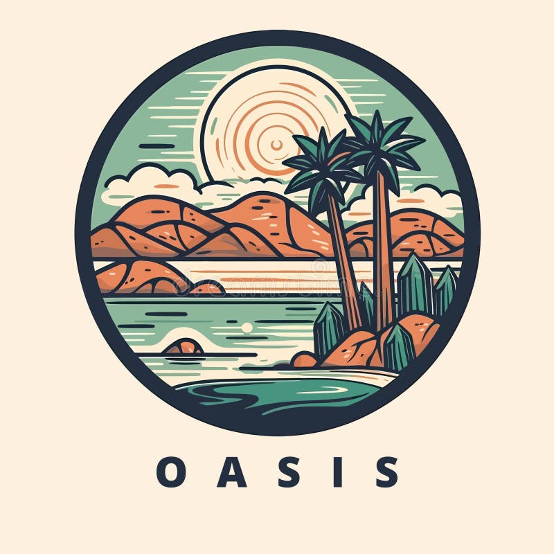 Oasis PNG - Desert Oasis, Oasis Logo, Oasis Drawing, Reading Oasis