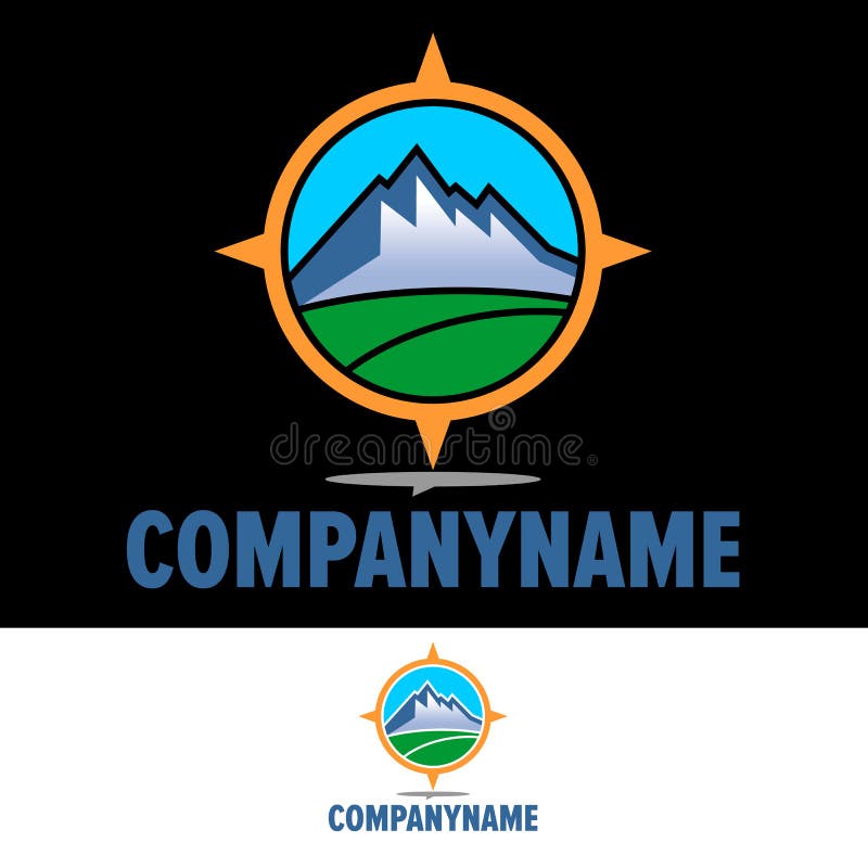 Logo Outdoor Activity illustration stock. Illustration du conception
