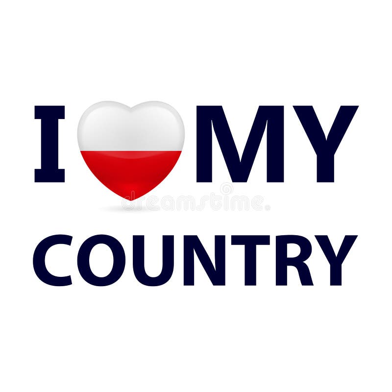 Patriotisch Logo vector illustratie