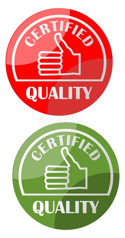 Logo Quality Certified Royalty Free Stock Photo - Image: 36063985