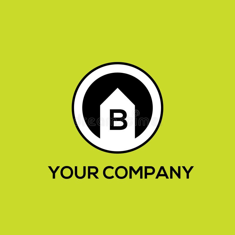 Logo of real estates letter B vector illustration Logo of real estates letter B vector illustration
