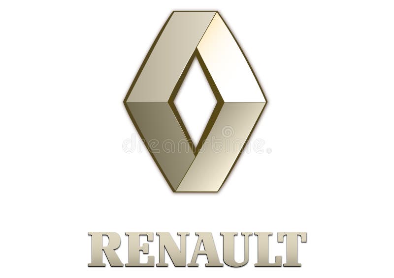 Logo Renault imagen editorial. Ilustración de vector - 124400595