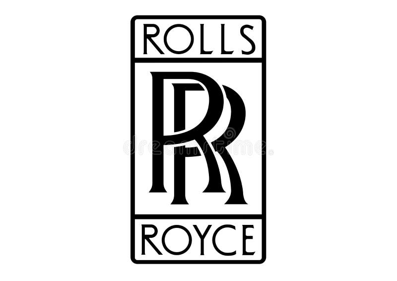 rolls royce logo vector