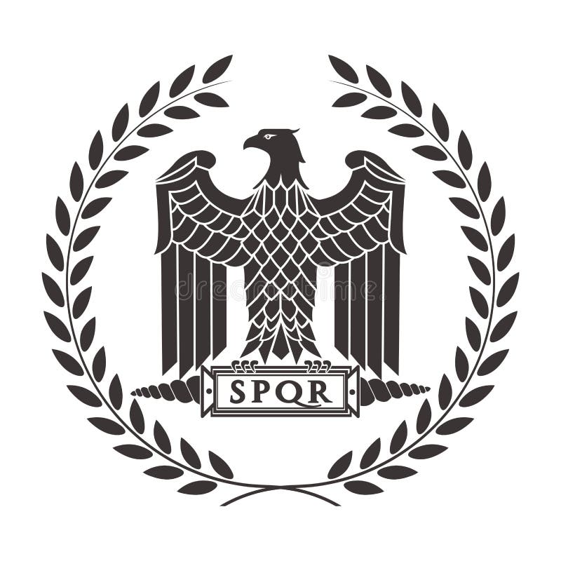 Logo of the Roman eagle.