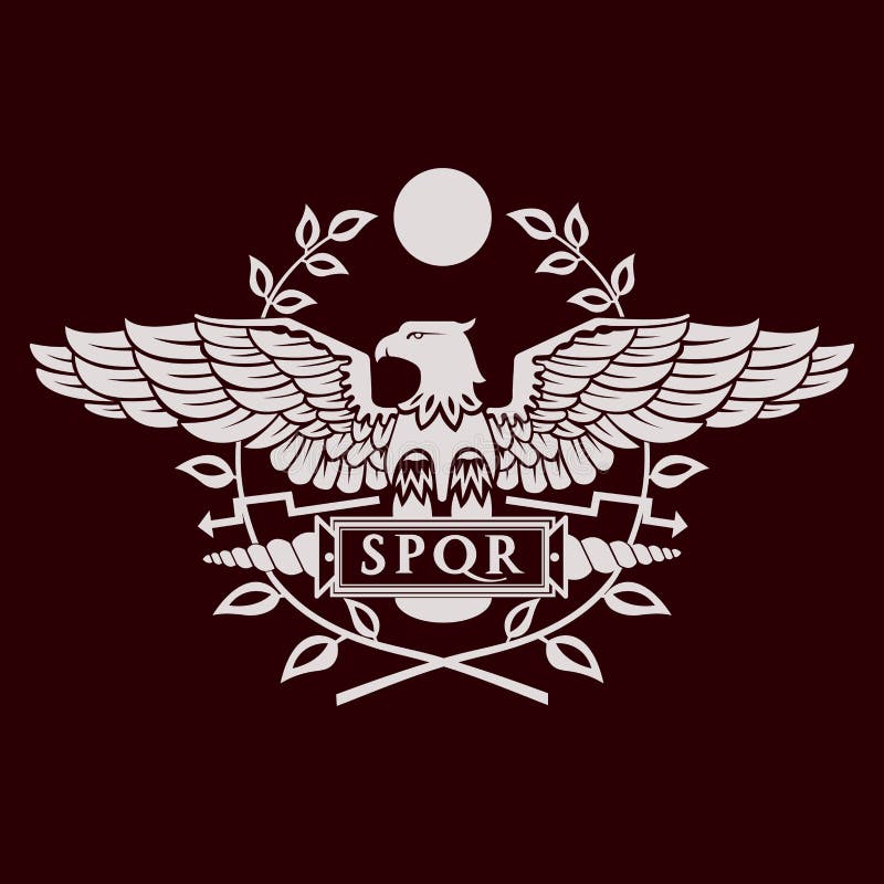 Logo of the Roman eagle.