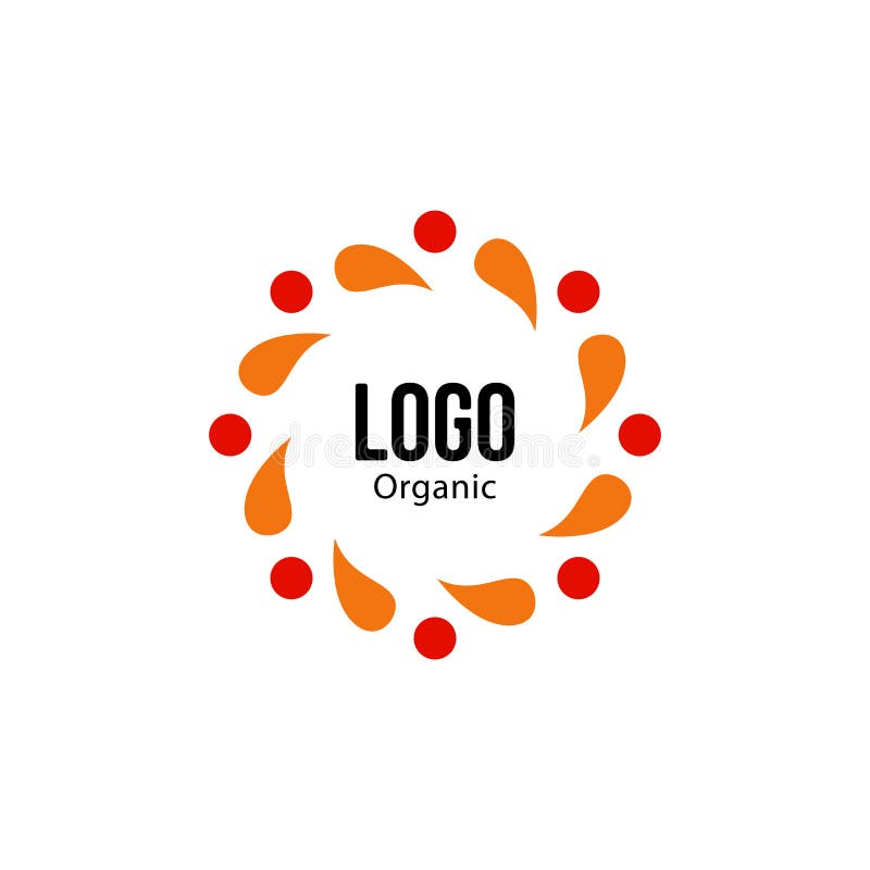 Logo rosso ed arancio di forma rotonda variopinta astratta isolata di colore Logotype di spirale di Spining Icona del cerchio del illustrazione vettoriale Logo rosso ed arancio di forma rotonda variopinta astratta isolata di colore Logotype di spirale di Spining Icona del cerchio del illustrazione vettoriale
