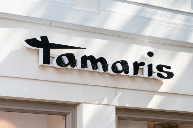 Logo and Sign of Tamaris Shop. Editorial Image - Image of shoe, 124895570