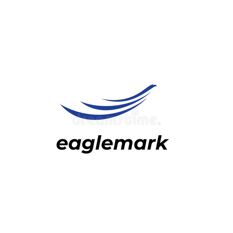 Mount Bank elektropositive Ære Logo Simple De Marque De Vague D'aigle Illustration de Vecteur -  Illustration du affaires, propre: 129574724