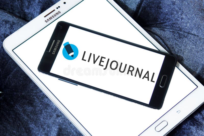 Logo social de service de mise en réseau de LiveJournal images stock